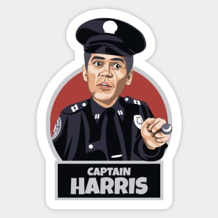 Captain HARRIS Sticker